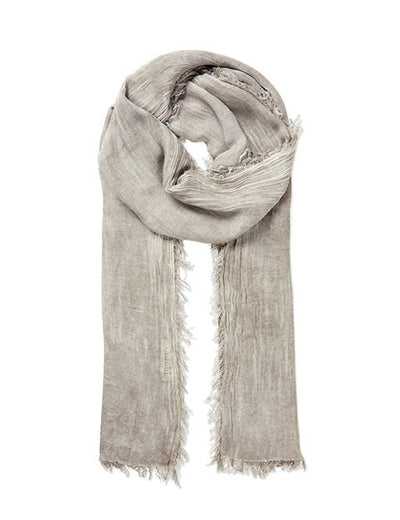 Lily bambus tørklæde i gråbrun