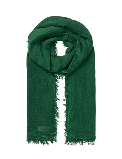 Lily bambus tørklæde i mørkegrøn