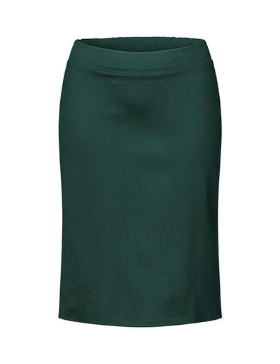 Betty plus size pencil skirt/nederdel i grøn jersey