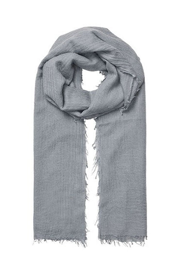 Lulu uldmix tørklæde i grå