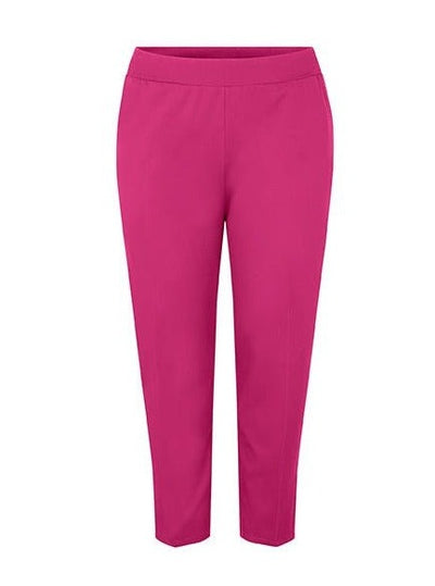 plus size sonia bukser pink front